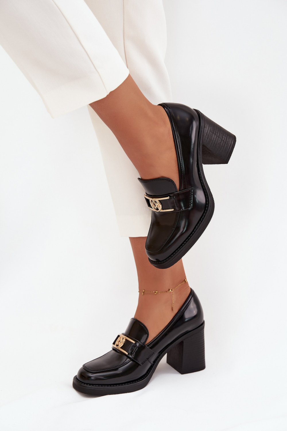 Półbuty Model Privelle 264 Black - Step in style - obrazek 3