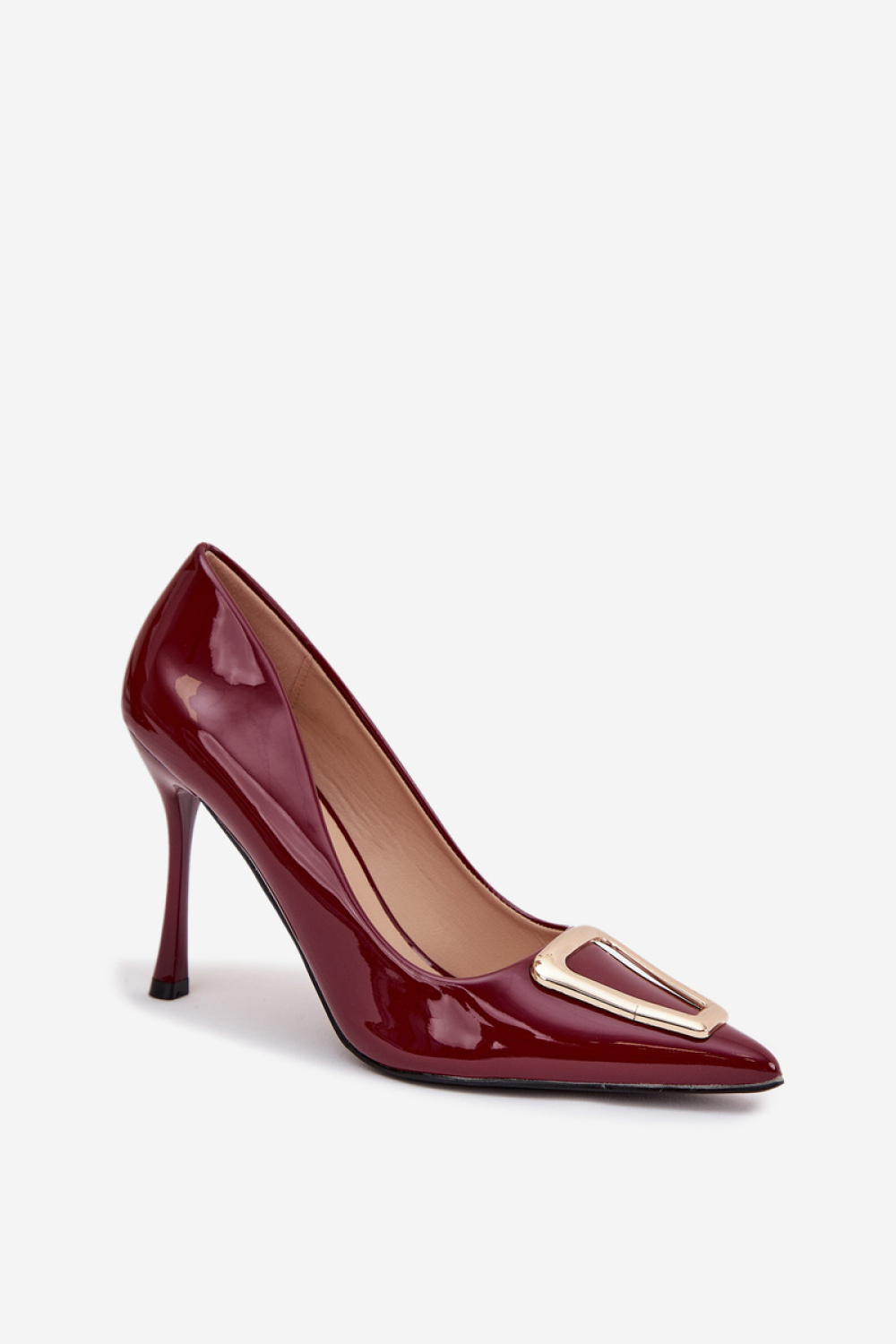 Szpilki Model Paivelle 9774 Bordo - Step in style - obrazek 2