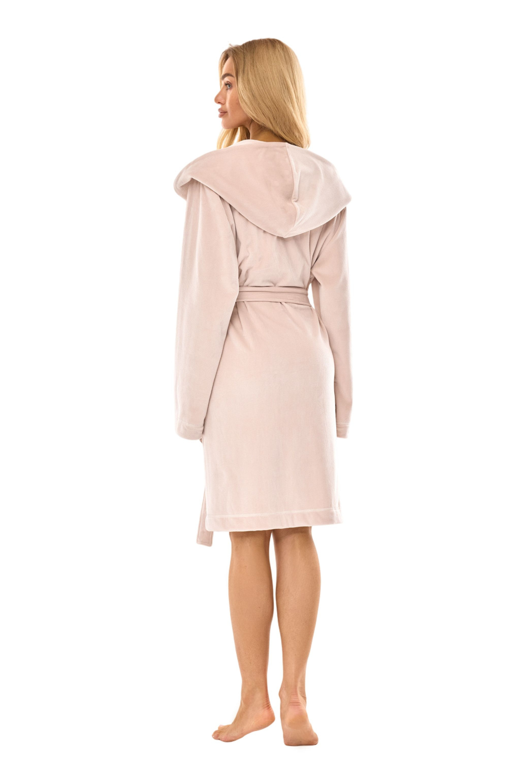 Szlafrok Damski Model Luna 2509 Angora - L&L collection - obrazek 3