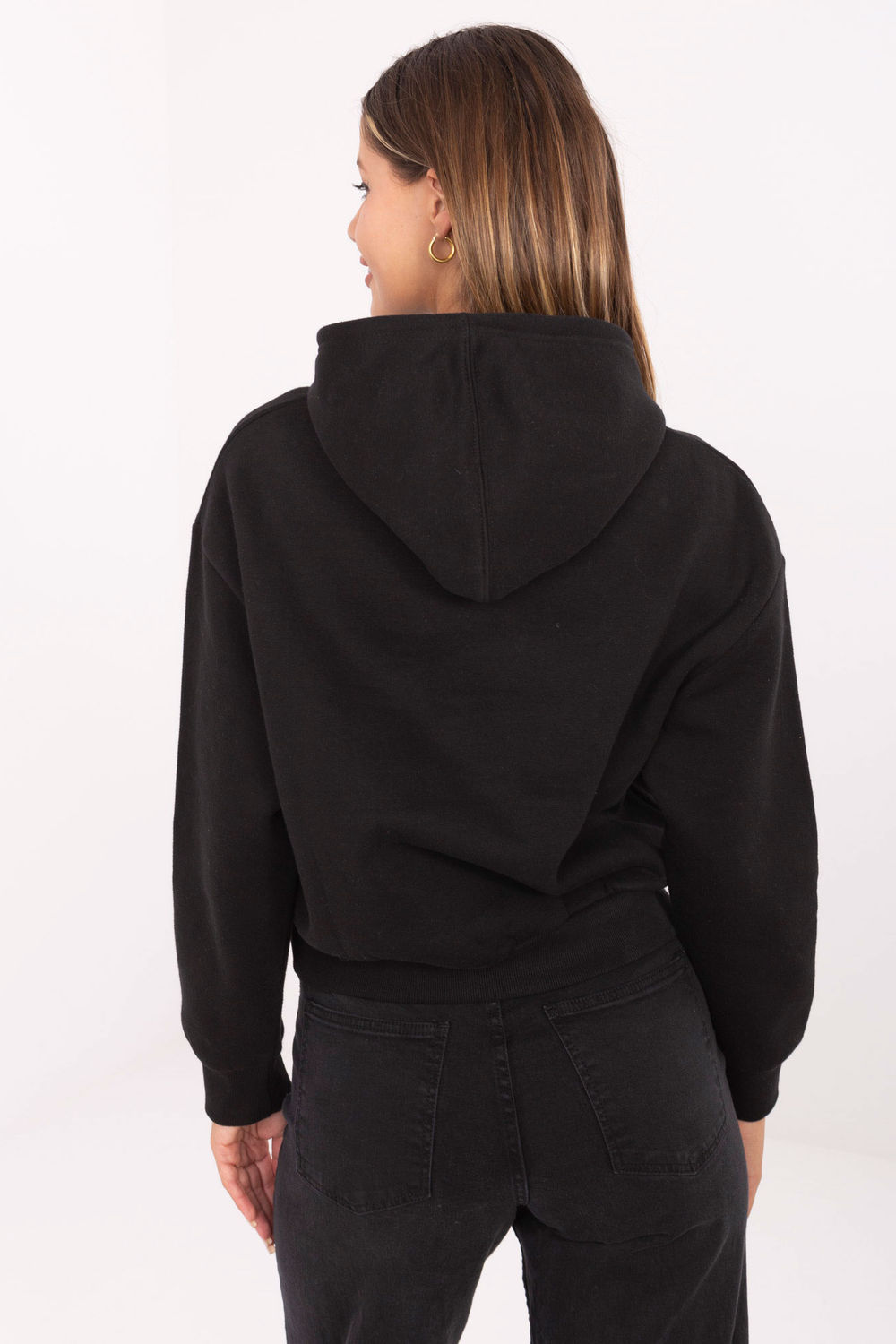 Bluza Damska Model D10600BI02450D6 Black - Sublevel - obrazek 3