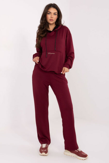 Spodnie Komplet Model RV-KMPL-A903.23 Bordo - Relevance