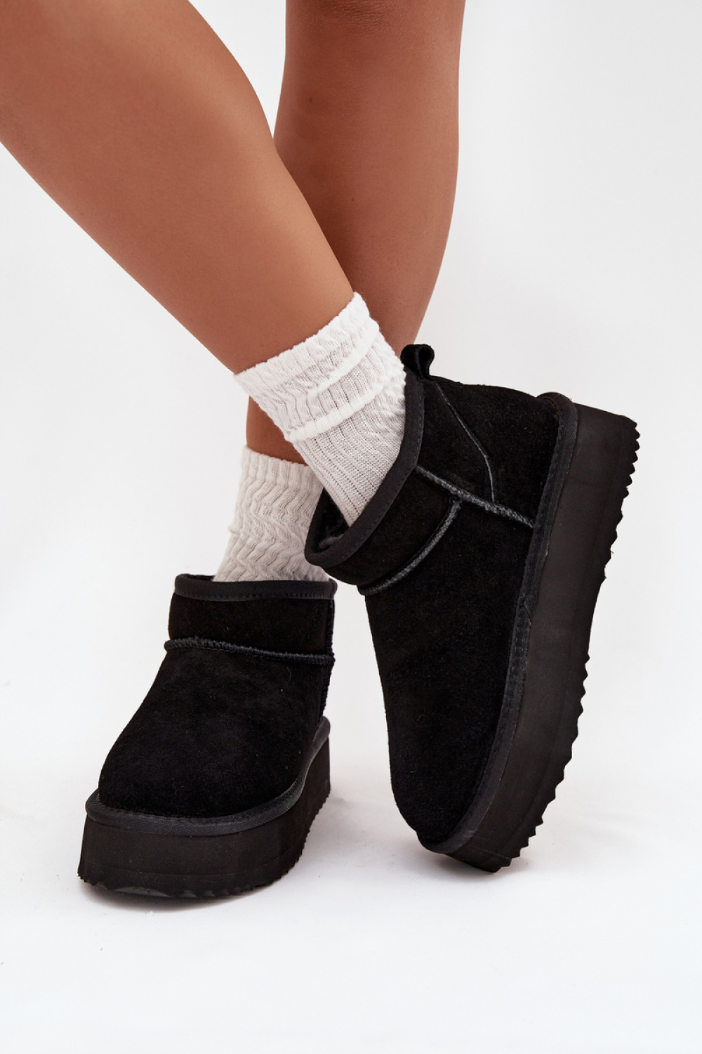Śniegowce Model Vinceza 97962 Black - Step in style - obrazek 3