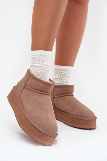 Śniegowce Model Vinceza 97962 Beige - Step in style