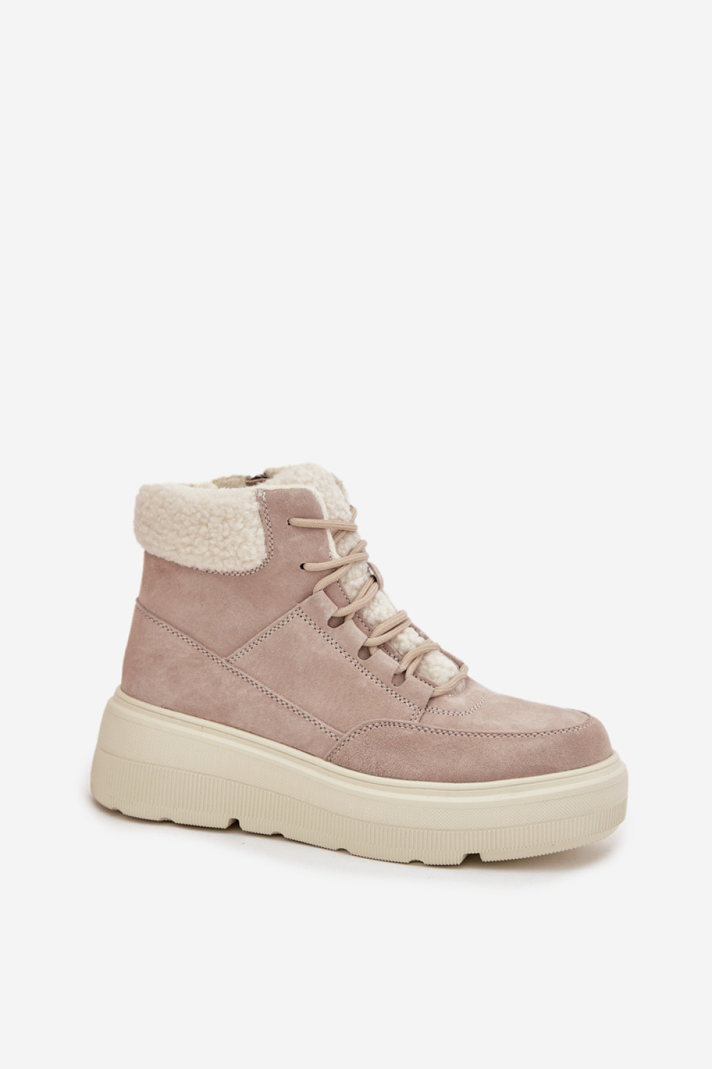 Śniegowce Model Vinceza 95354 Beige - Step in style - obrazek 2