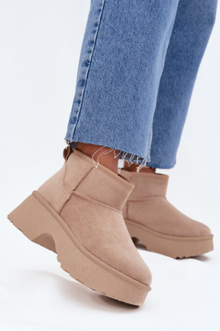 Śniegowce Model Mavelle BL618P Khaki - Step in style