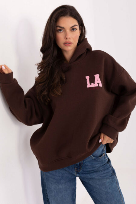 Bluza Damska Model IT-BL-H2492.66 Dark Brown - Factory Price