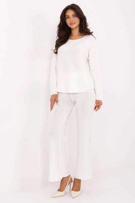 Spodnie Komplet Model IT-KMPL-2219.51 Ecru - Italy Moda