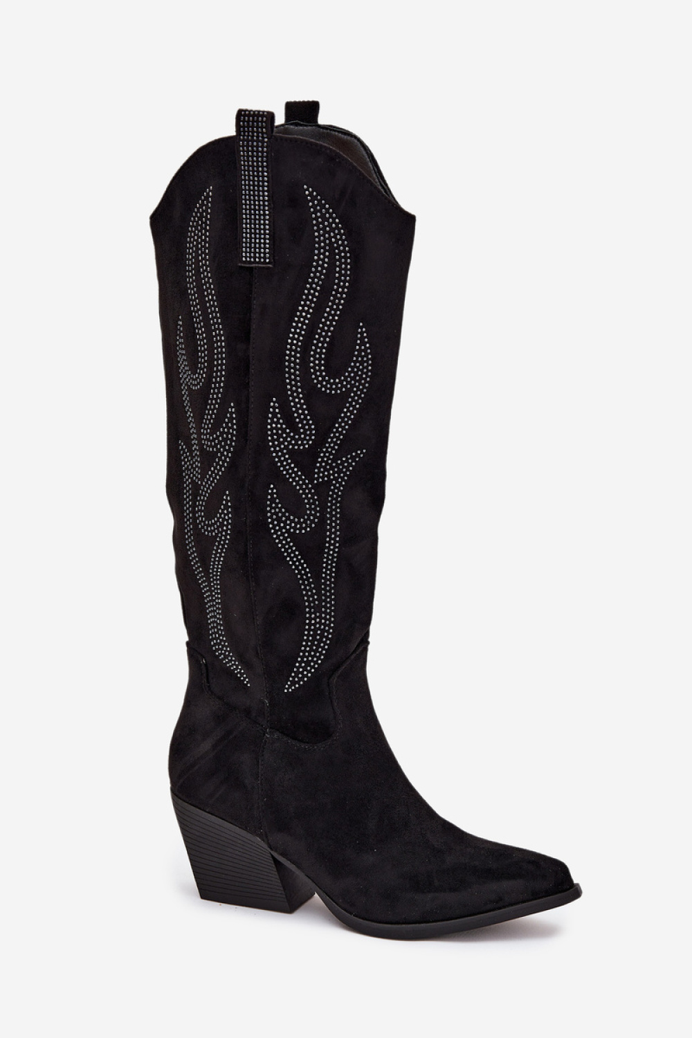 Kozaki Model Jovina LQ-129 Black - Step in style - obrazek 2