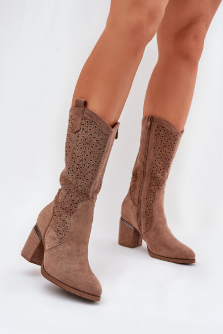Kozaki Model S.Barski HY51-238 Brown - Step in style