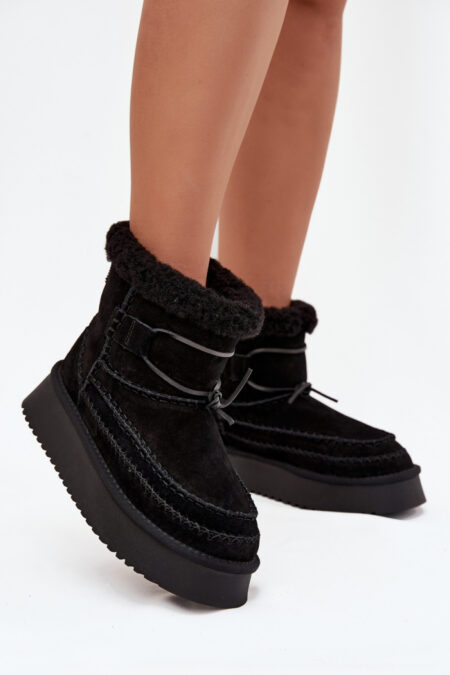 Śniegowce Model Big Star SS274372 Black - Step in style