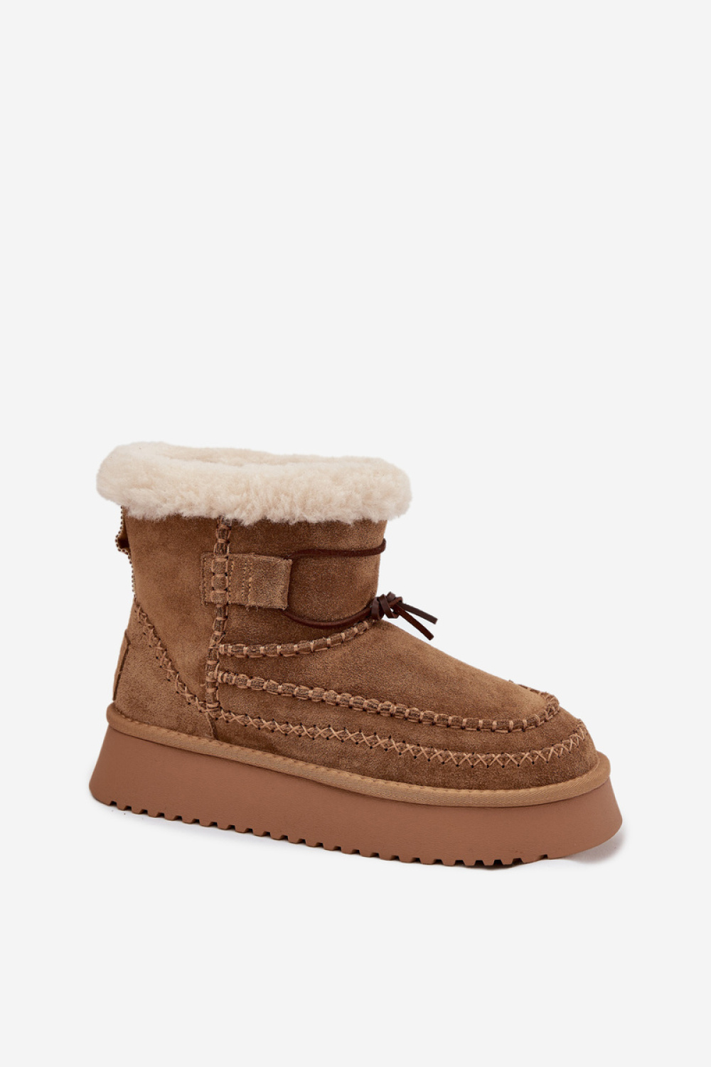 Śniegowce Model Big Star SS274373 Camel - Step in style - obrazek 2