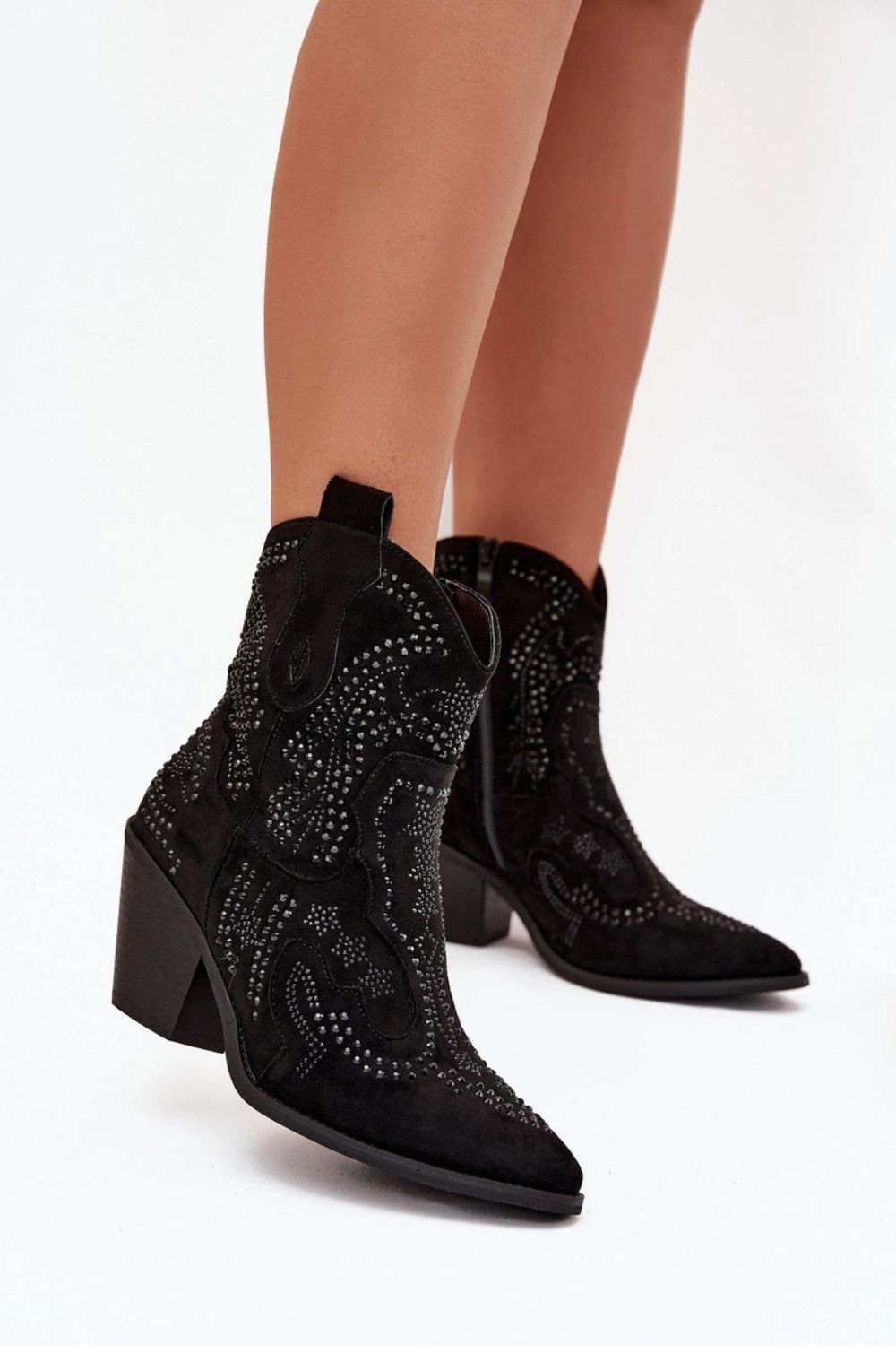 Botki Model Lelira 3258 Black - Step in style - obrazek 4