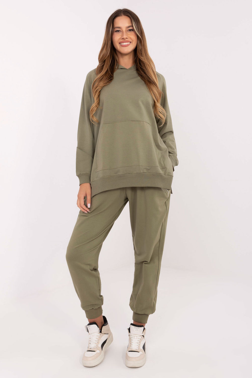 Bluza Damska Model RV-BL-A168.18 Khaki - Relevance - obrazek 2