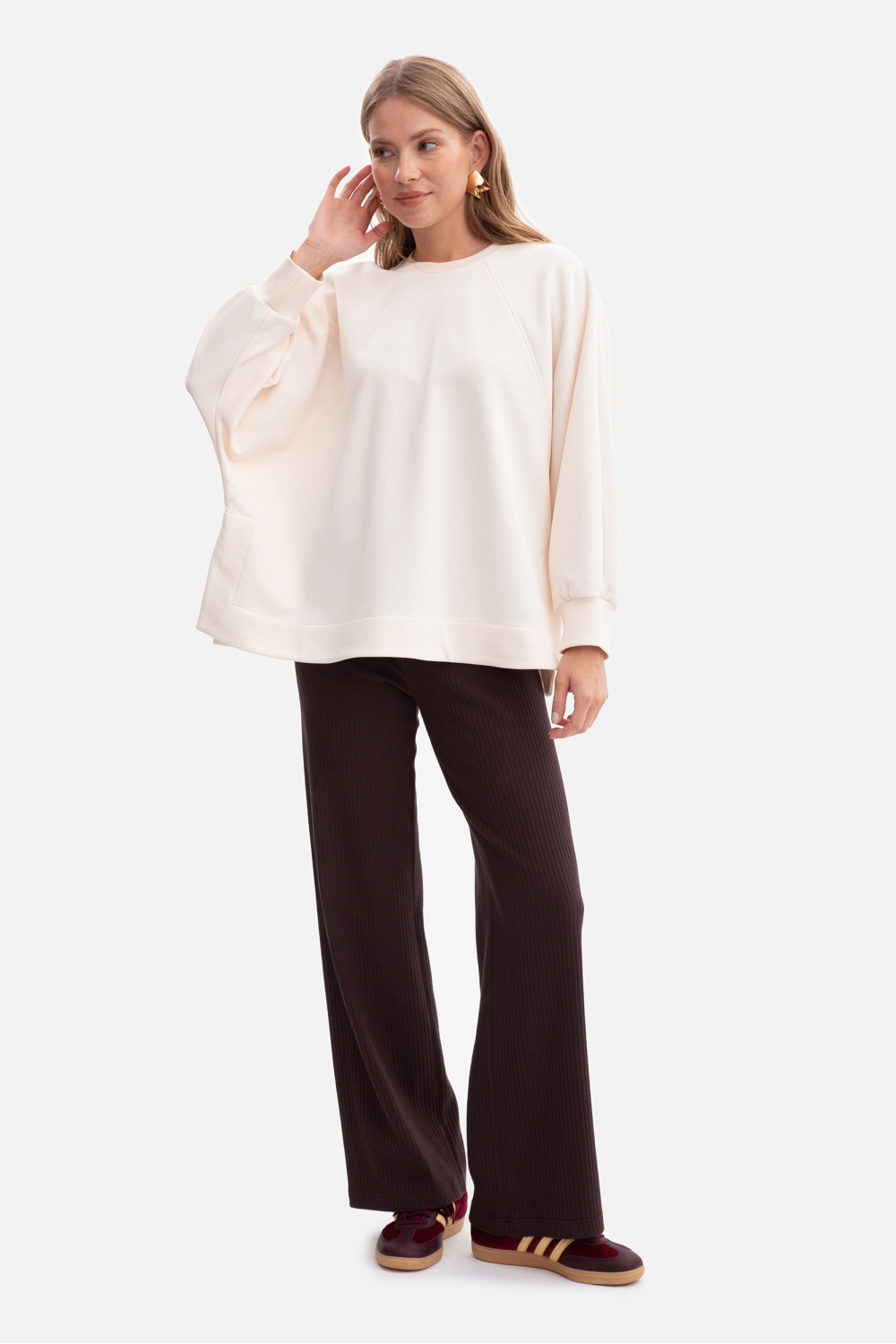 Bluza Damska Model B306 Wanilia - BeWear - obrazek 2
