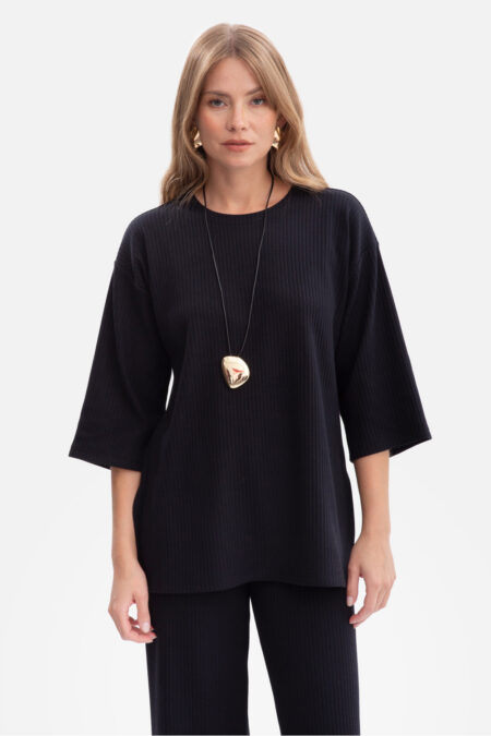 Bluzka Model B301 Black - BeWear