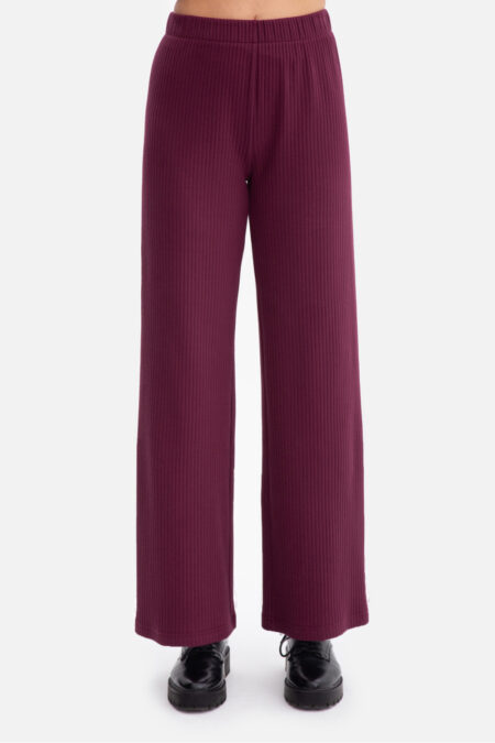 Spodnie Damskie Model B300 Śliwka - BeWear