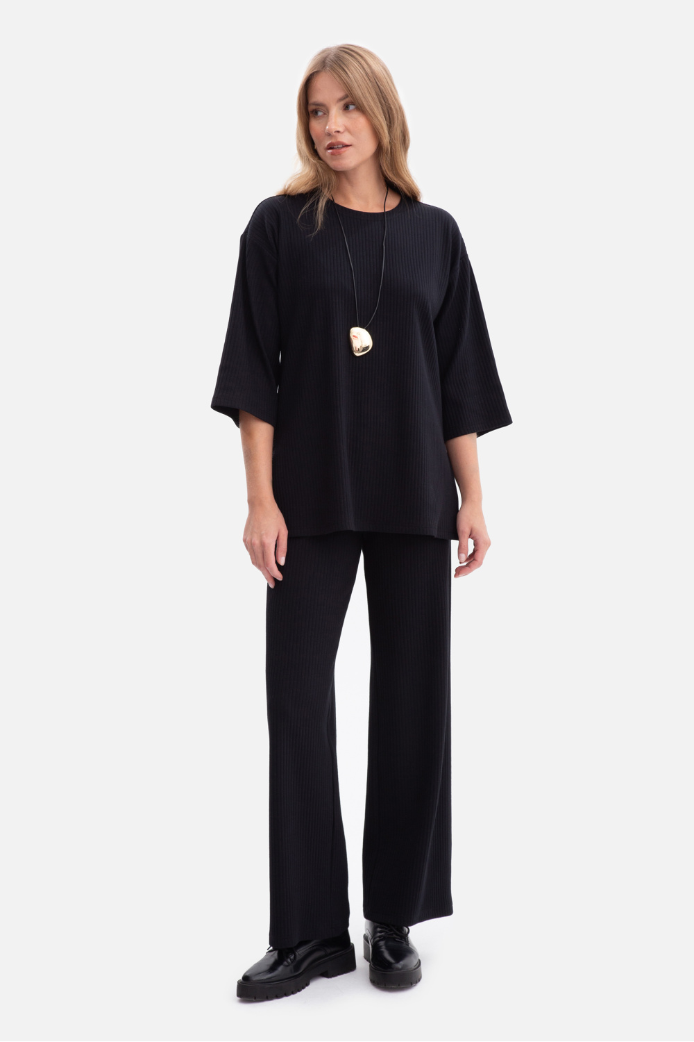 Spodnie Damskie Model B300 Black - BeWear - obrazek 2