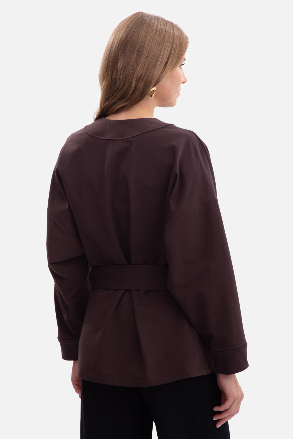 Narzutka Model B297 Gorzka Czekolada - BeWear - obrazek 3