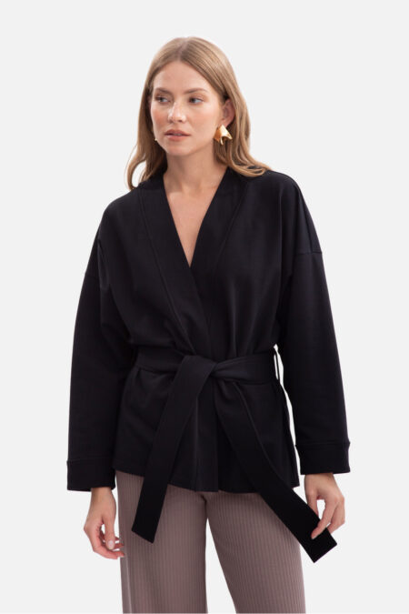 Narzutka Model B297 Black - BeWear