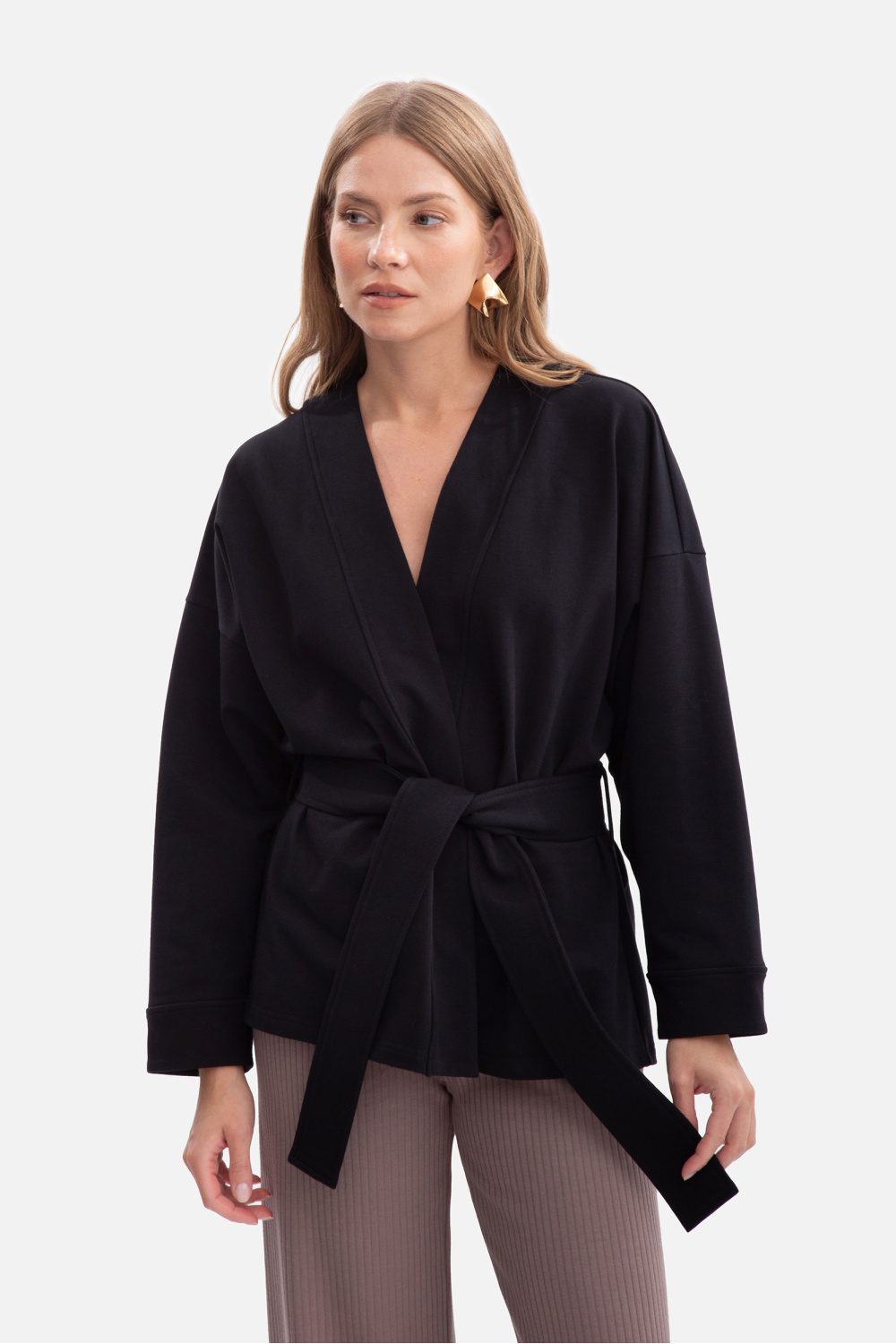 Narzutka Model B297 Black - BeWear