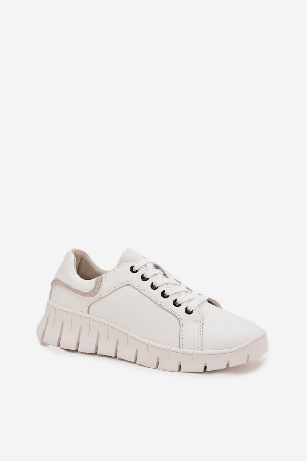 Półbuty Model Vinceza 41493 White - Step in style - obrazek 2