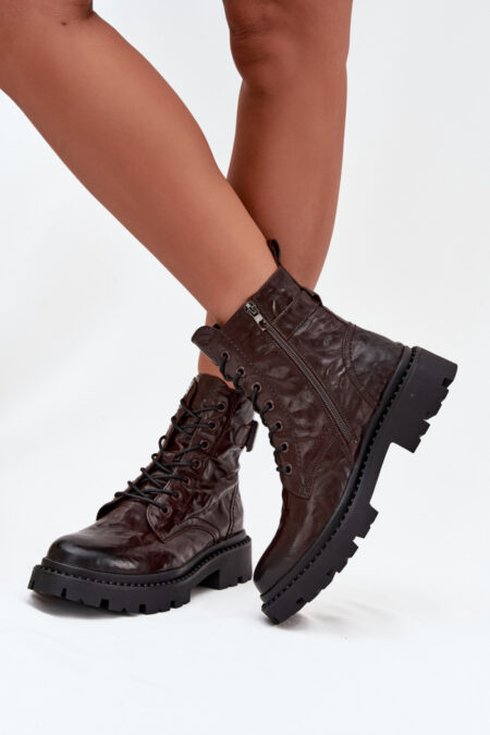 Botki Model Artiker 57C1007 Czekolada - Step in style
