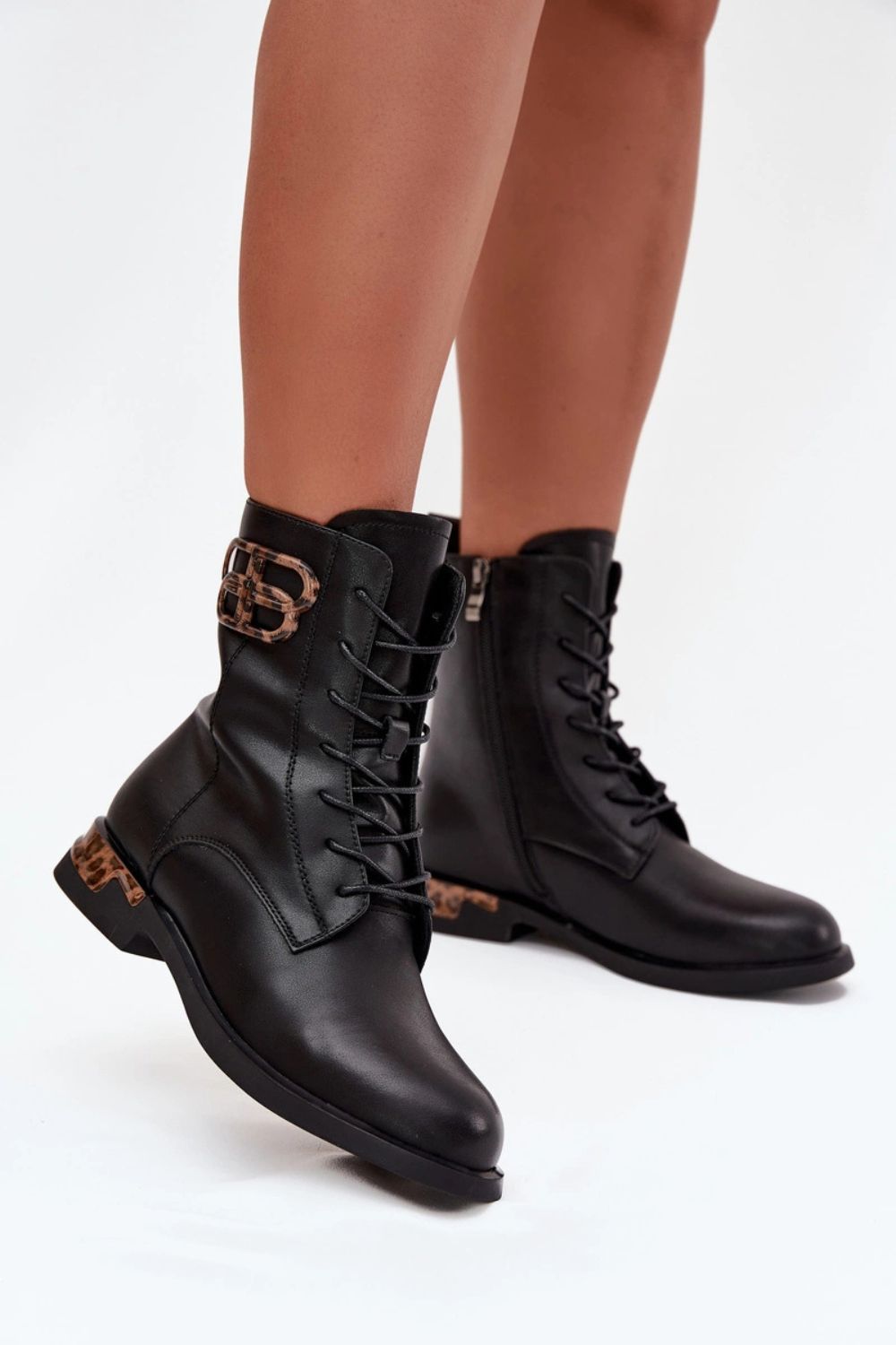 Botki Model Artiker 57C1064 Black - Step in style - obrazek 3