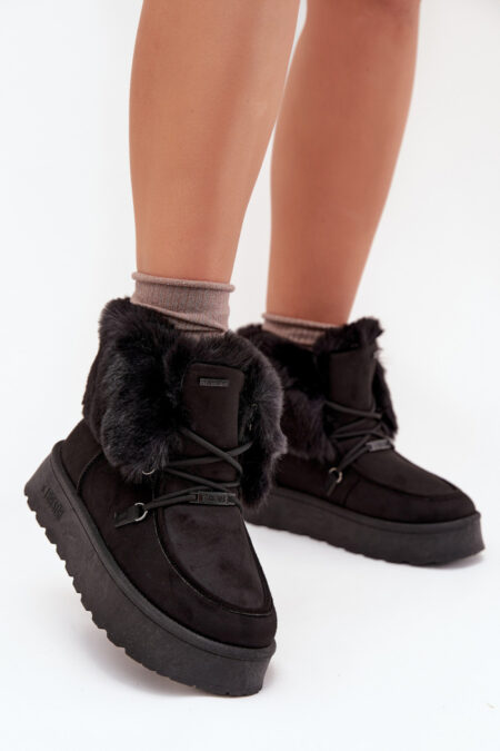 Śniegowce Model Big Star SS274113 Black - Step in style