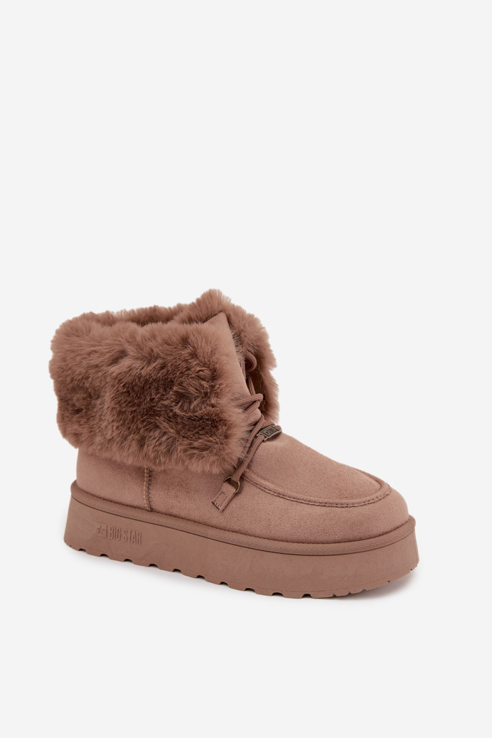 Śniegowce Model Big Star SS274114 Beige - Step in style - obrazek 2