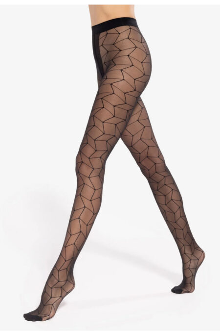 Rajstopy Model Mosaica 05 Black - Gatta