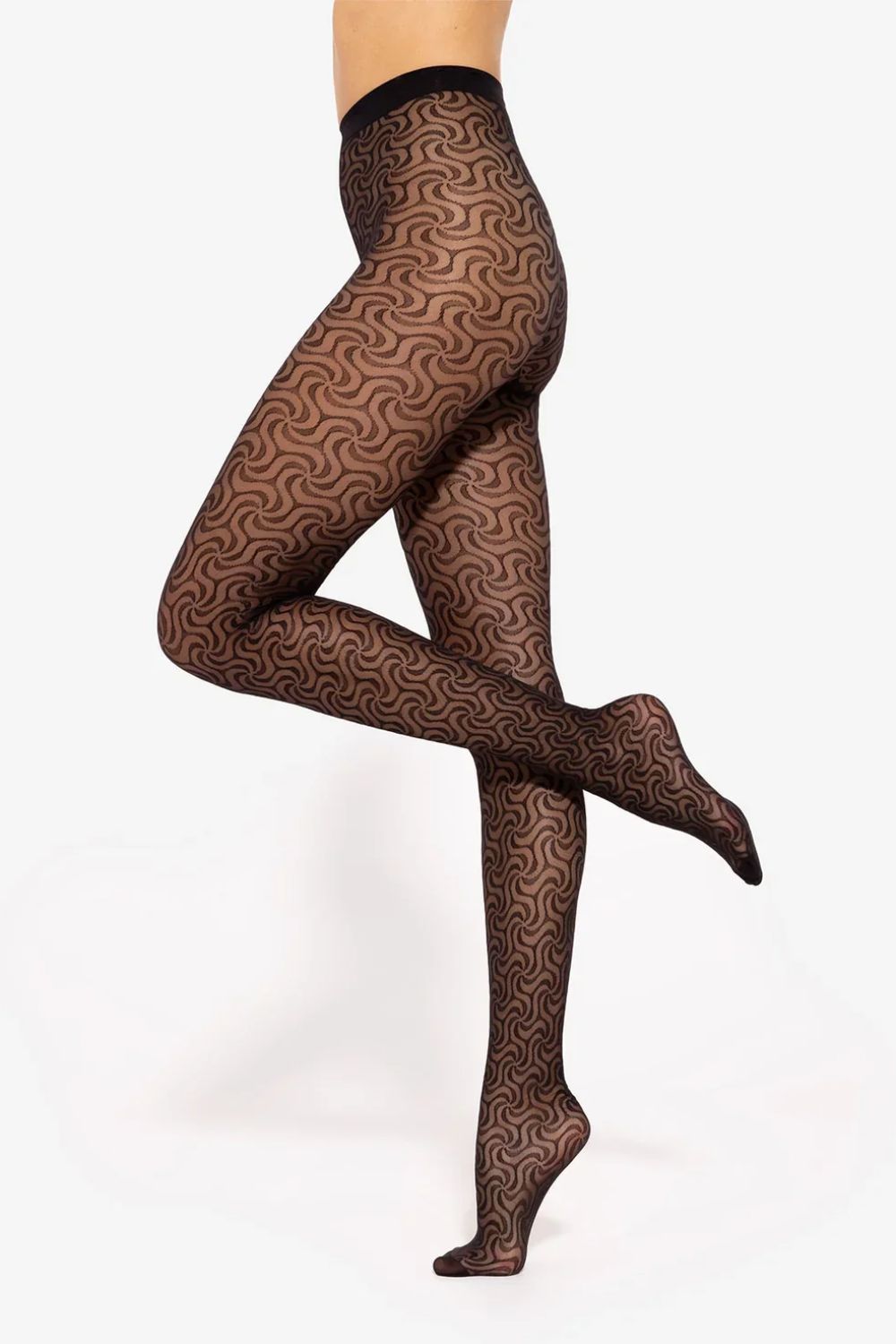 Rajstopy Model Mosaica 02 20 Den Nero - Gatta - obrazek 2