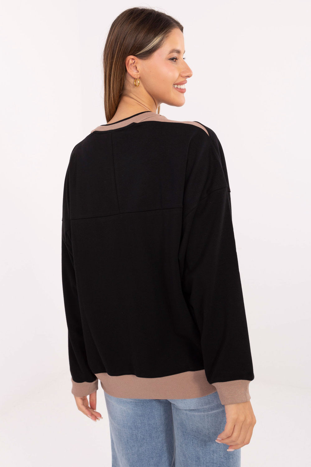 Bluza Damska Model RV-BZ-A878.51 Black - Relevance - obrazek 3