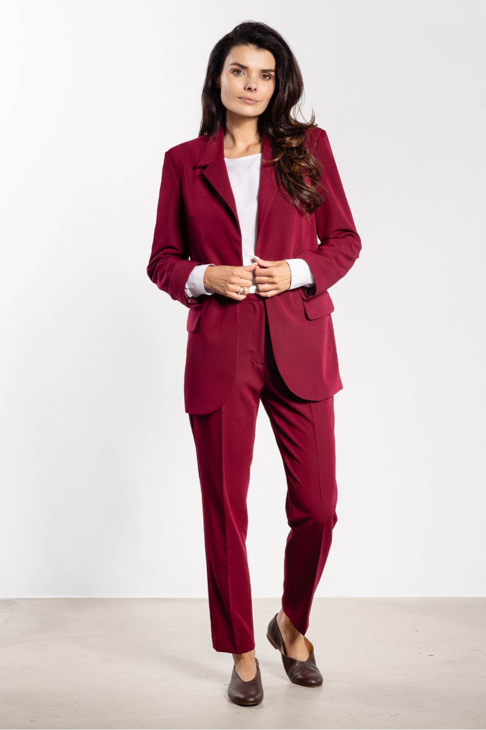 Marynarka Model A747 Claret - awama - obrazek 2