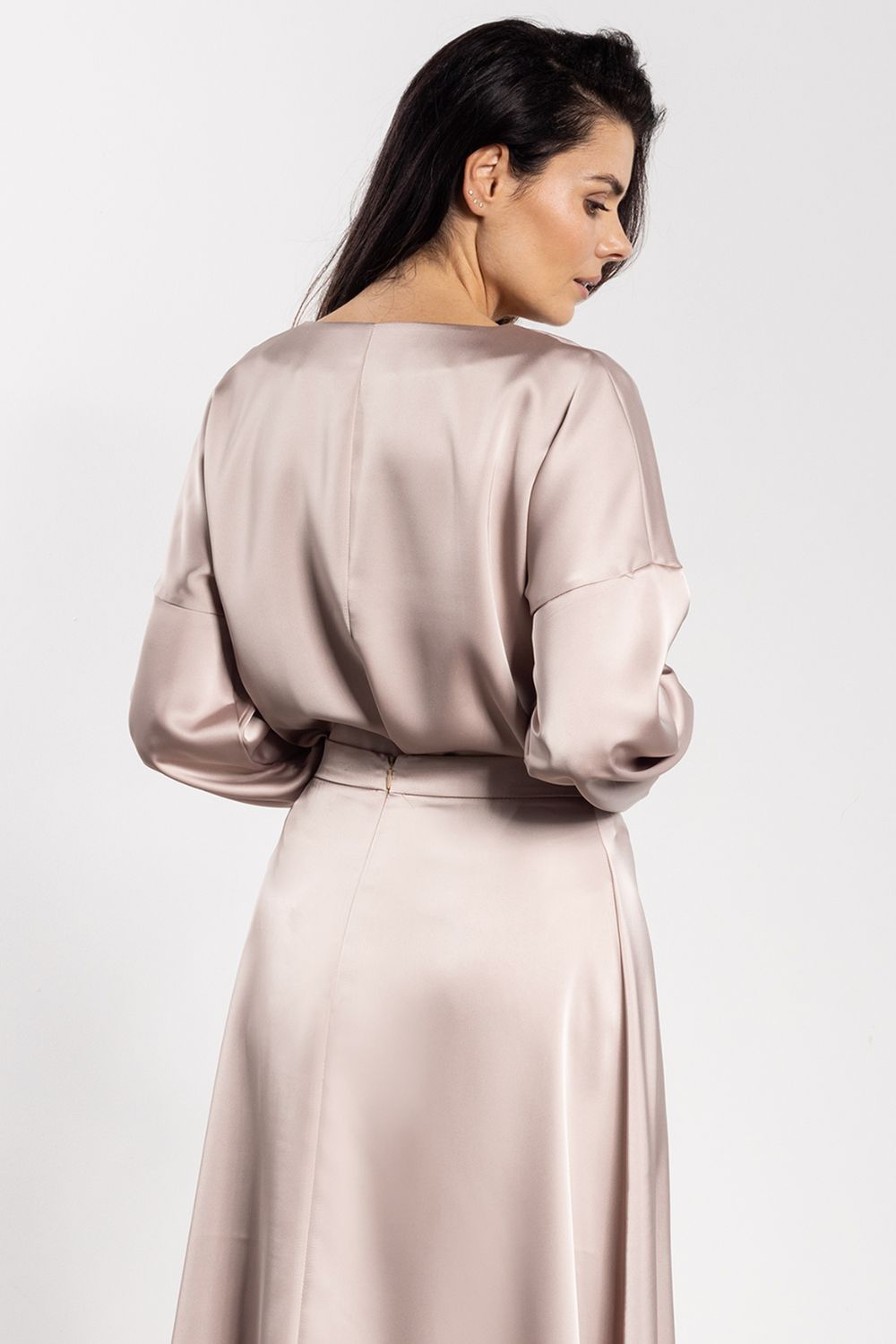 Bluzka Model A740 Beige - awama - obrazek 3