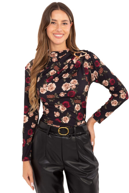 Bluzka Model IT-BZ-20315-1.19P Black - Rue Paris