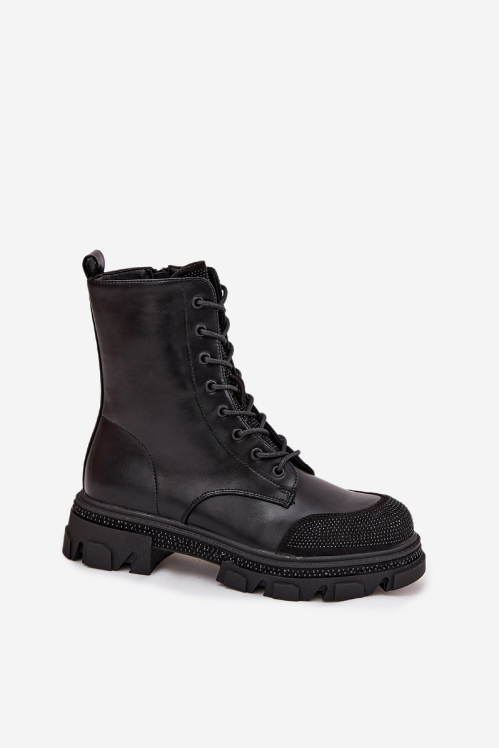 Workery Model S.Barski HY42-982 Black - Step in style - obrazek 2