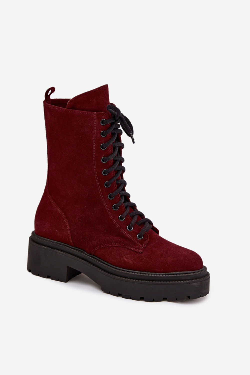 Workery Model Zazoo 4213 Bordo - Step in style - obrazek 2
