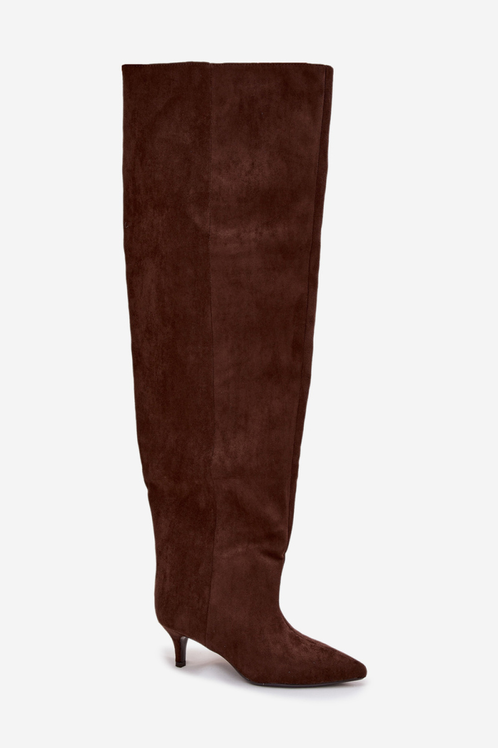 Kozaki Model Ysolienne 3307 Czekolada Zamsz - Step in style - obrazek 2