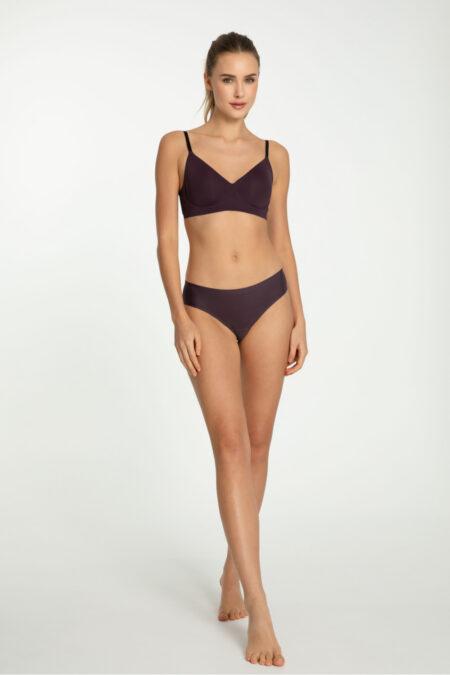 Figi Model Dark Plum Simple Brasil Śliwka - Julimex