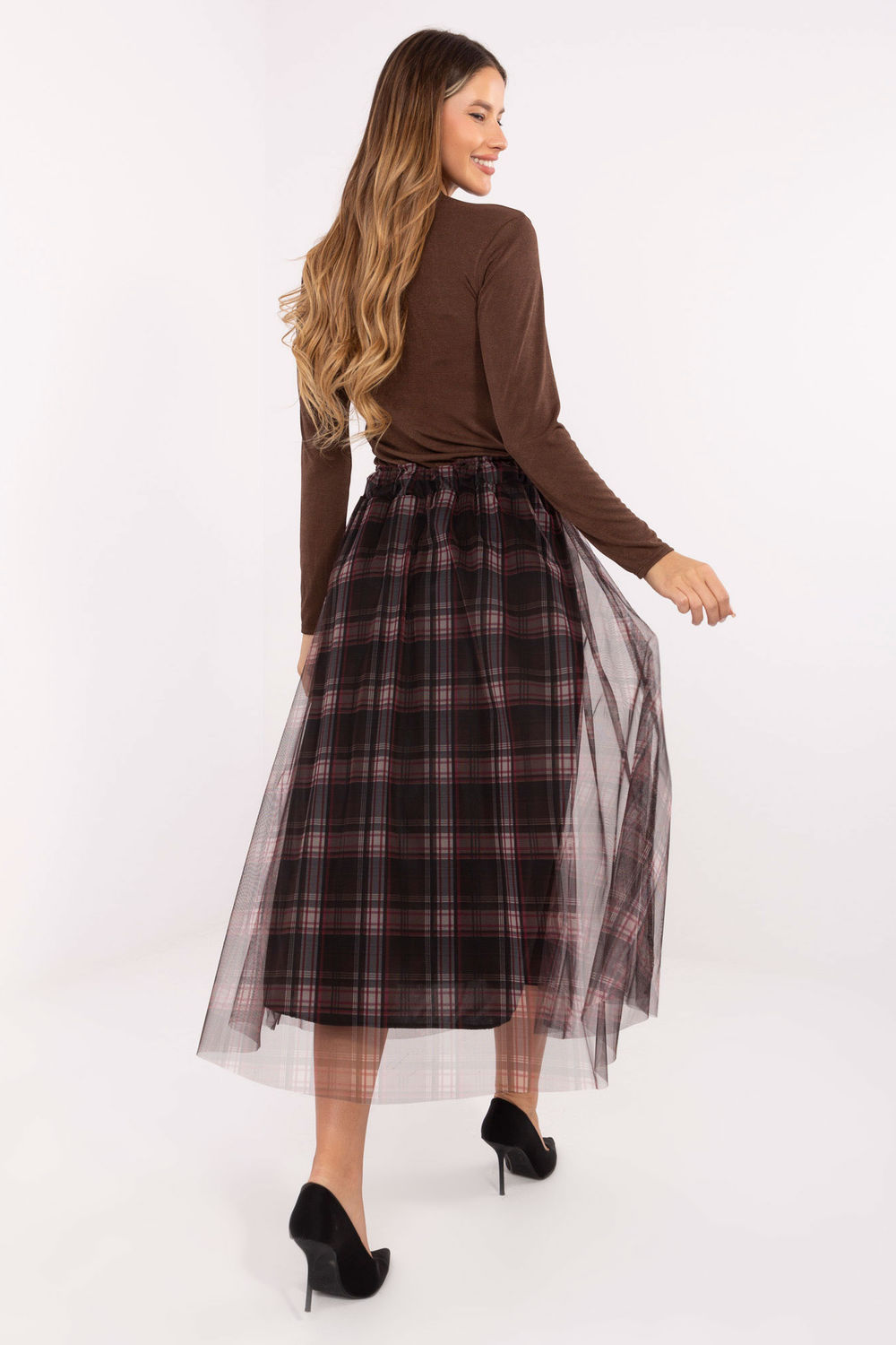 Spódnica Model MI-SD-271329-3.06 Black - Italy Moda - obrazek 3