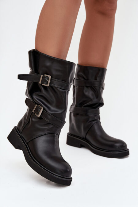 Kozaki Model Halvessa CLS-555 Black - Step in style