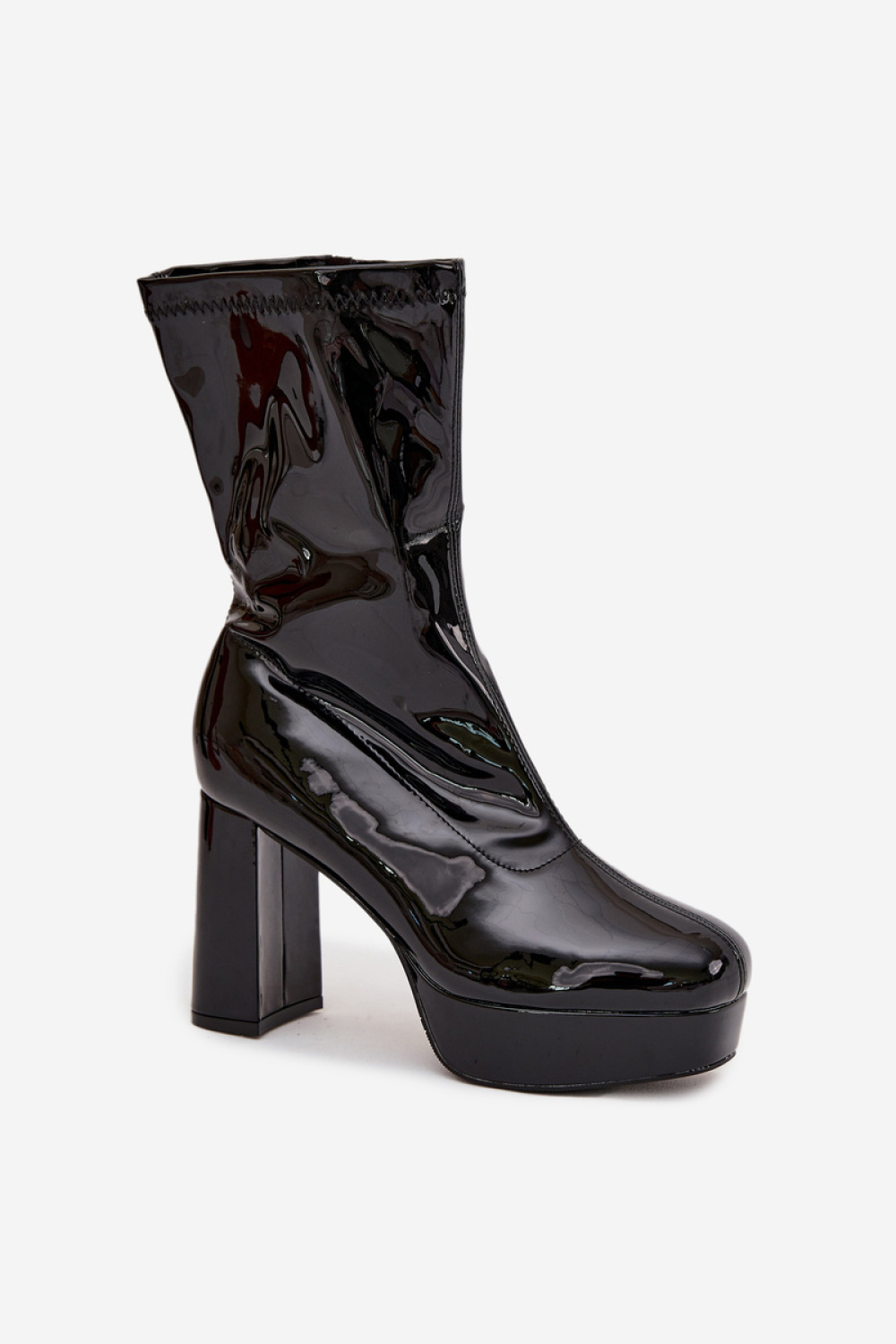 Botki Model Calvessa NS590P Black - Step in style - obrazek 2