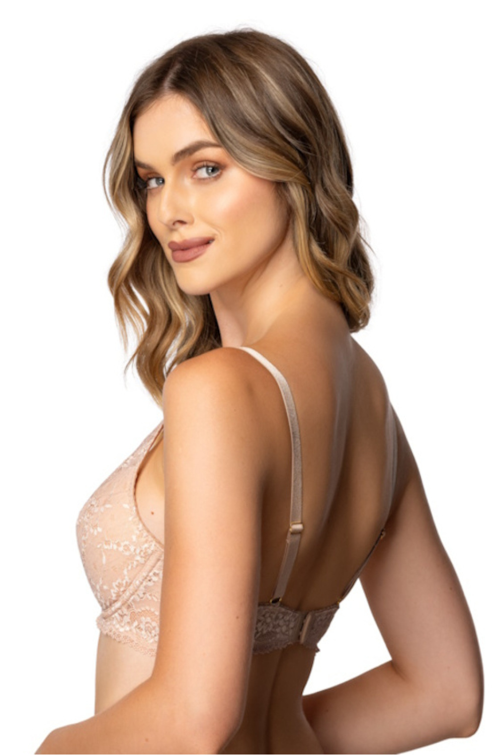 Biustonosz push up Biustonosz Push-up Model Sonnet M-4001/11/1 Beige - Mat - obrazek 2