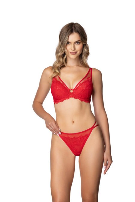 Biustonosz push up Biustonosz Push-up Model Kisses M-4026/11 Red - Mat