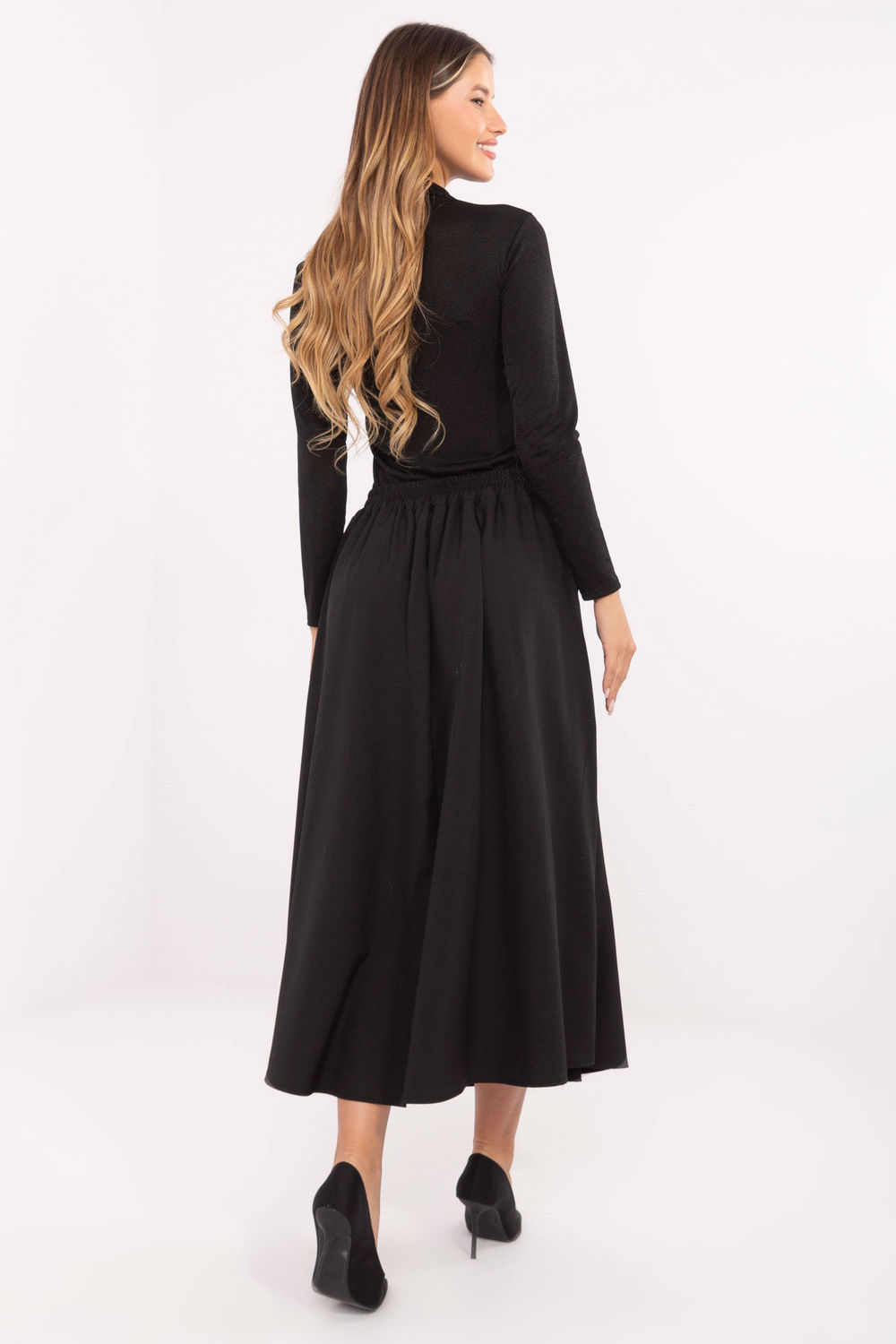 Spódnica Model IT-SD-81036.32 Black - Rue Paris - obrazek 3