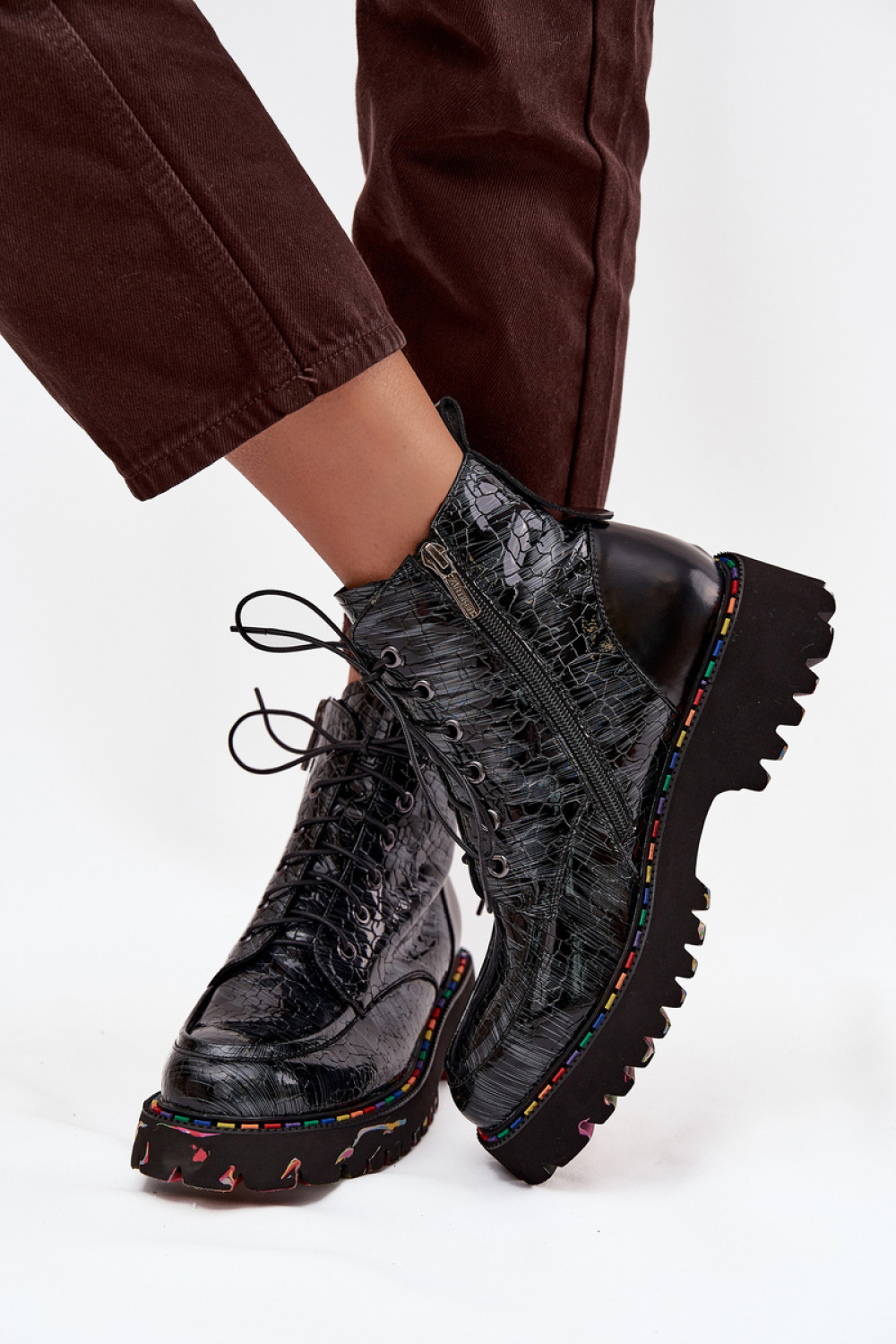 Botki Model Artiker 57C0065 Grey - Step in style - obrazek 3