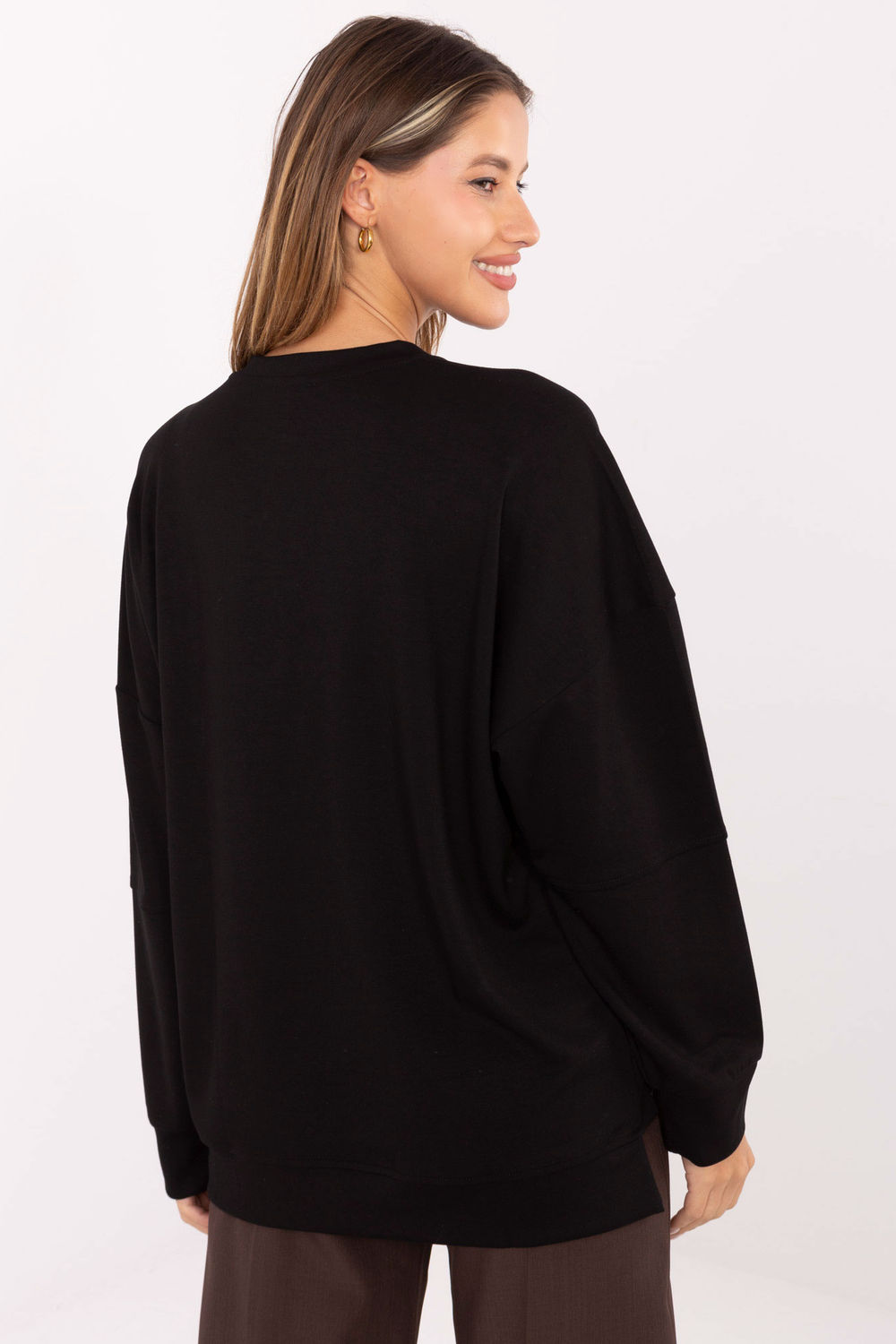 Bluza Damska Model RV-BZ-A906.59 Black - Relevance - obrazek 3
