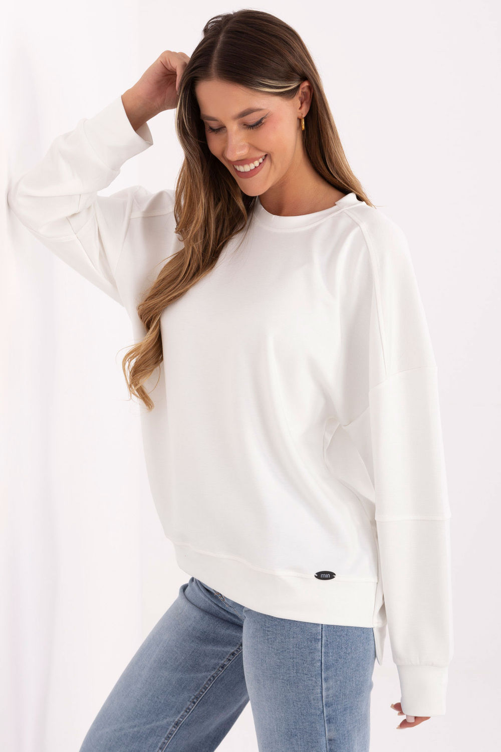 Bluza Damska Model RV-BZ-A906.59 Ecru - Relevance - obrazek 2