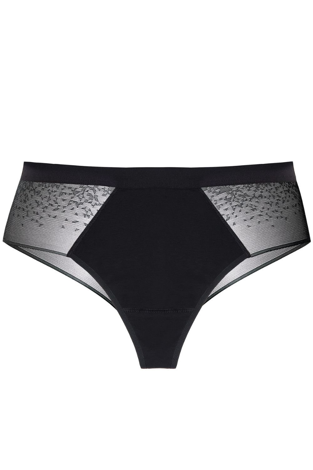 Komplet Stringi Model Hela 3pack S Black - Gorteks - obrazek 2