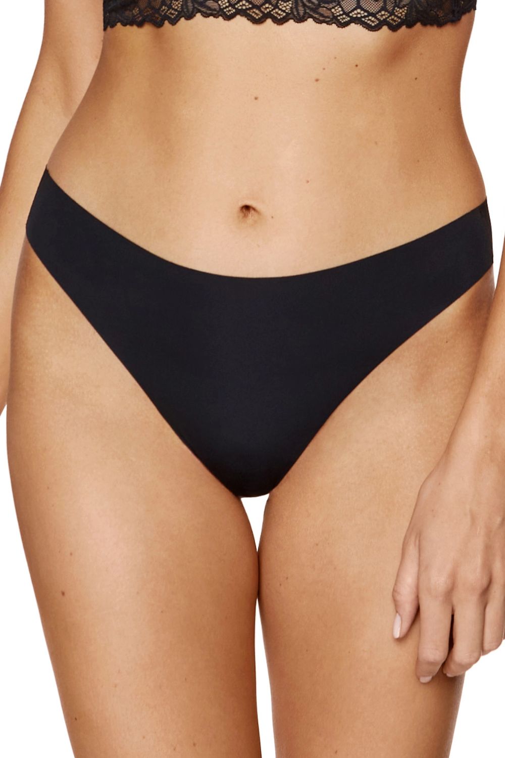 Komplet Stringi Model Blanca 3pack S Black - Gorteks - obrazek 2